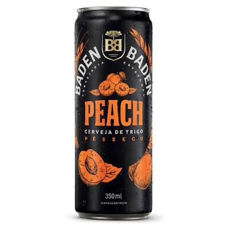CERVEJA BADEN BADEN LT 350ML PEACH