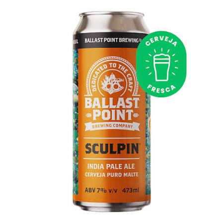 CERVEJA BALLAST POINT LT 473ML SCULPIN