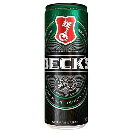 CERVEJA BECKS LT 350ML