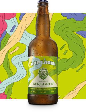 CERVEJA BERGGREN 500ML HOP LAGER