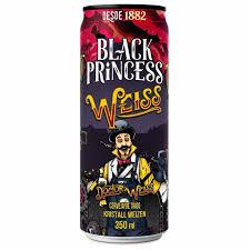 CERVEJA BLACK PRINCESS WEISS LT 350ML