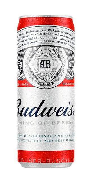 CERVEJA BUDWEISER LT 350ML