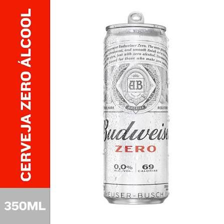 CERVEJA BUDWEISER LT 350ML ZERO