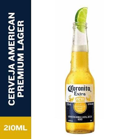 CERVEJA CORONITA EXTRA L.N 210ML