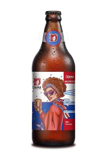 CERVEJA DAMA 600ML IPA