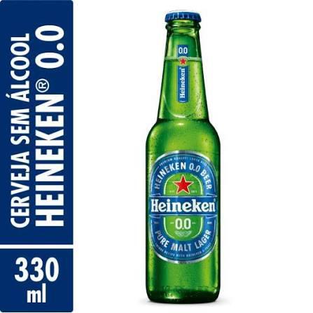 CERVEJA HEINEKEN L.N 330ML ZERO ALCOOL