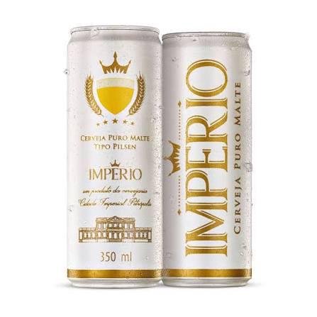 CERVEJA IMPERIO LT 350ML PURO MALTE