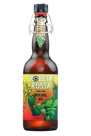 CERVEJA ROLETA RUSSA 500ML IMPERIAL IPA