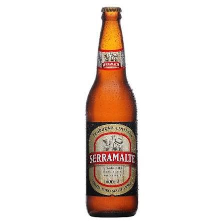 CERVEJA SERRAMALTE 600ML