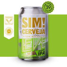 CERVEJA SIM! LT 350ML S/ALCOOL LEVE IPA