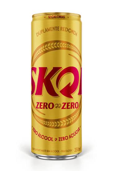 CERVEJA SKOL ZERO LT 350ML SLEEK