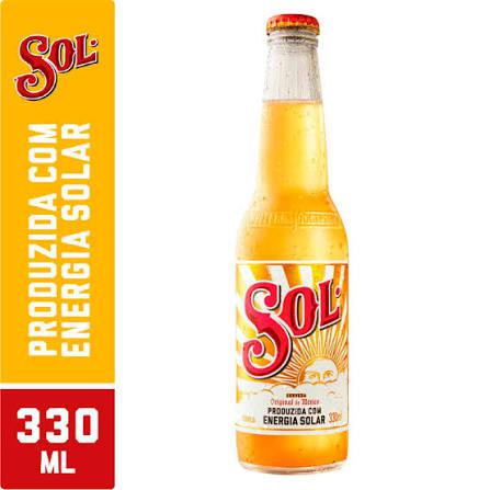 CERVEJA SOL L.N 330ML PREMIUM BEER