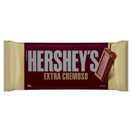 CHOC.HERSHEYS BARRA 82G EX.CREMOSO AO LEITE