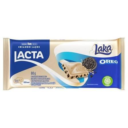 CHOC.LACTA BARRA 80G/90G LAKA OREO