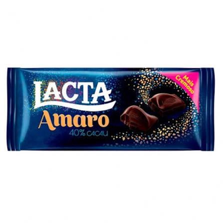 CHOC.LACTA BARRA 80G AMARO