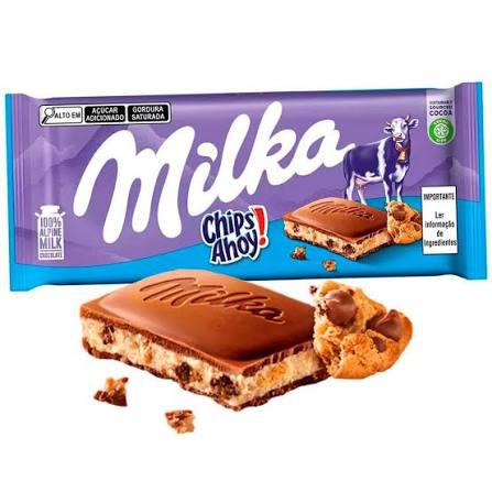 CHOC.MILKA BARRA 100G CHIPS AHOY