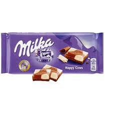CHOC.MILKA BARRA 100G HAPPY COWS