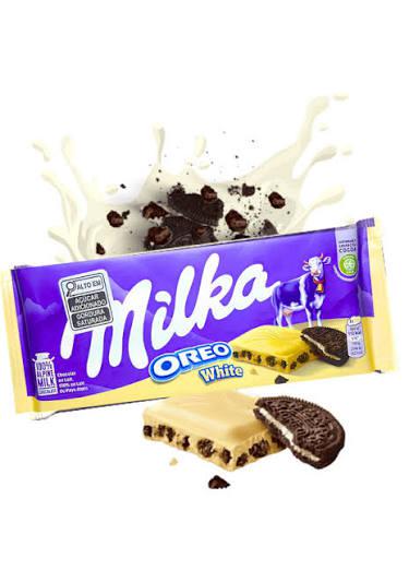CHOC.MILKA BARRA 100G OREO WHITE