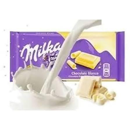 CHOC.MILKA BARRA 100G WHITE