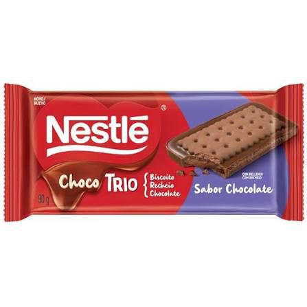CHOC.NESTLE CHOCOTRIO 90G CHOCOLATE