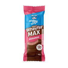 CHOCO WHEYFER MAIS MU 50G MAX MORANGO