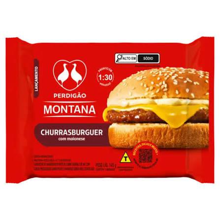 CHURRASBURGUER PERDIGAO 145G C/MAIONESE