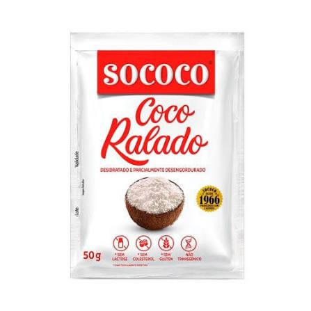 COCO RALADO SOCOCO 50G TRADICIONAL