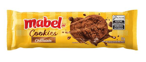 COOKIES MABEL 57G CHOCOLATE C/GOTAS DE CHOCOLATE