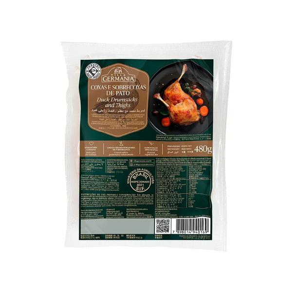 COXA/SOBRECOXA DE PATO VILLA GERMANIA 600G CONG