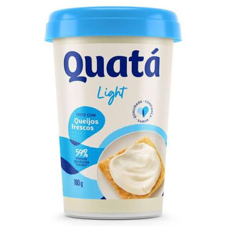 CREME DE QUEIJO QUATA 180G COPO LIGHT