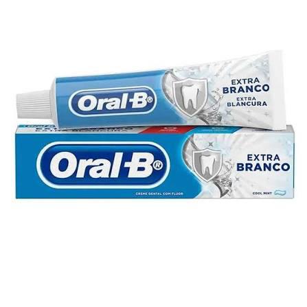CREME DENTAL ORAL-B 70G EXTRA BRANCO