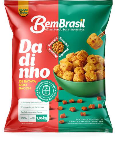 DADINHO BEM BRASIL 400G BATATA C/BACON