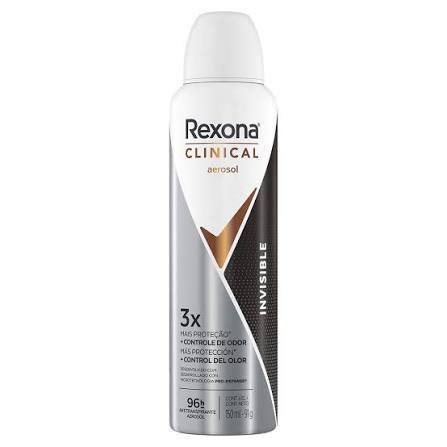 DESOD.AERO REXONA CLINICAL 150ML FEM.INVISIBLE