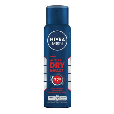DESOD.NIVEA AERO ANTI-TRANSP.150ML MEN DRY IMPACT