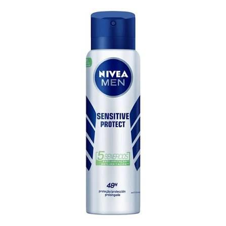 DESOD.NIVEA AERO ANTI-TRANSP.150ML MEN SENSITIVE PROTECT