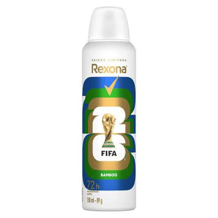 DESOD.REXONA AERO 150ML FEM.BAMBOO