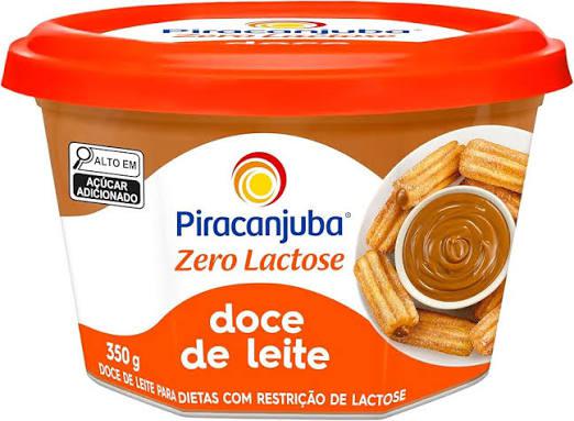 DOCE DE LEITE PIRACANJUBA PT 350G ZERO LACTOSE