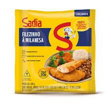 EMPANADO FILEZINHO DE FRANGO SADIA 400G MILANESA