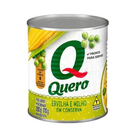 ERVILHA E MILHO QUERO LT 170G