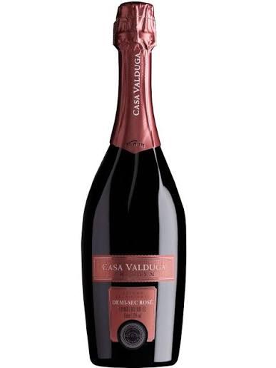ESPUMANTE CASA VALDUGA 750ML PREMIUM DEMI SEC ROSE