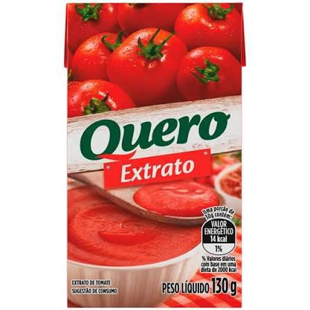 EXTRATO DE TOMATE QUERO TP 130G