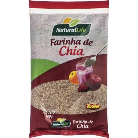 FARINHA DE CHIA NATURAL LIFE 100G