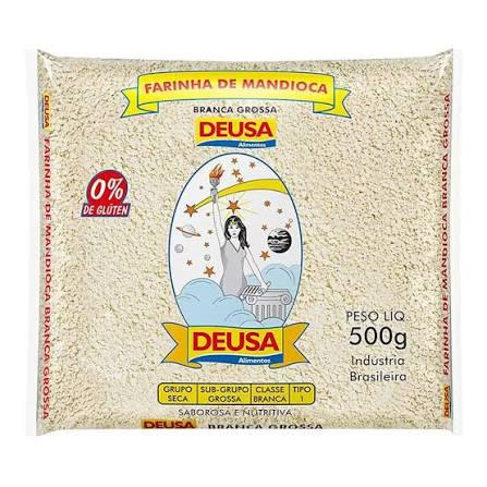 FARINHA DE MAND.DEUSA 500G BRANCA GROSSA