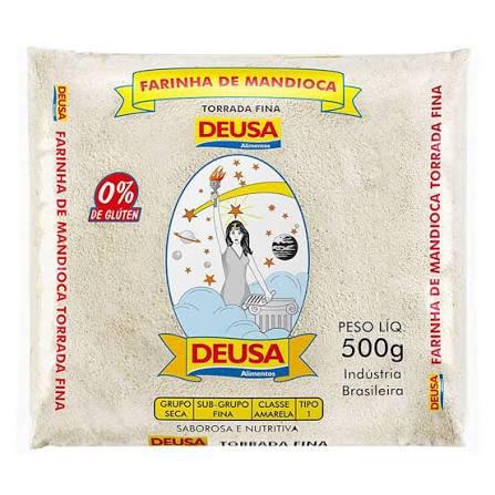 FARINHA DE MAND.DEUSA 500G TORRADA FINA