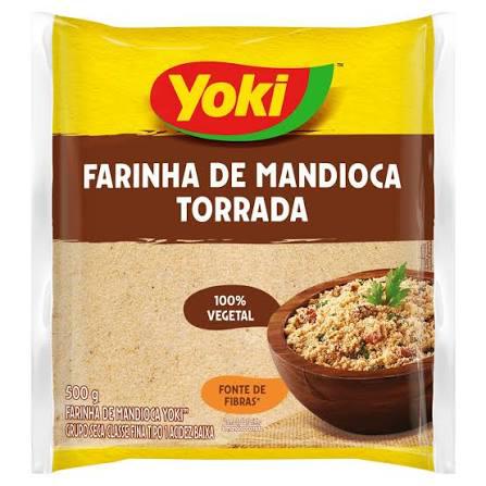 FARINHA DE MANDIOCA YOKI 500G TORRADA