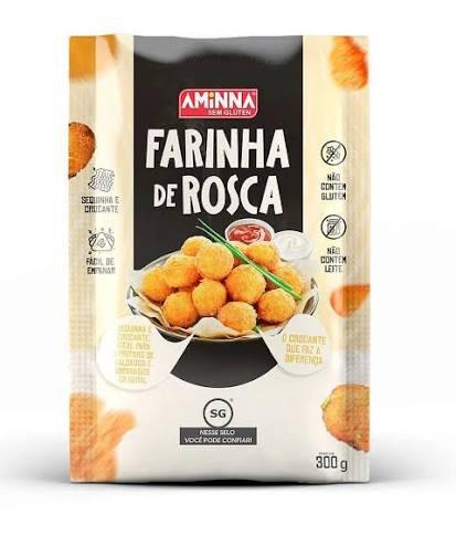 FARINHA DE ROSCA AMINNA 300G/400G S/GLUTEN