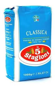 FARINHA LE 5 STAGIONI GRANO DURO 1KG CLASSICA