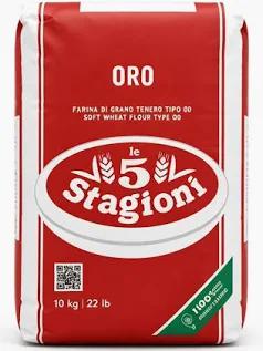 FARINHA LE 5 STAGIONI GRANO DURO 1KG ORO