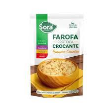 FAROFA CROC.PROTEICA SORA 300G TEMP.CASEIRO
