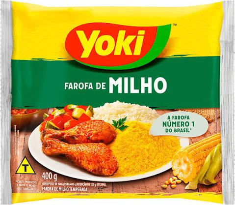 FAROFA YOKI 400G MILHO